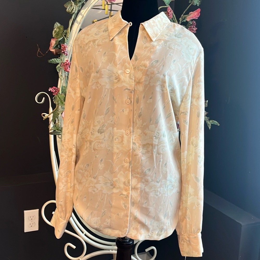 Liz Claiborne floral blouse